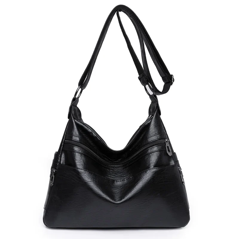 Sac Besace Femme Cuir Souple - Alexa – Image 3