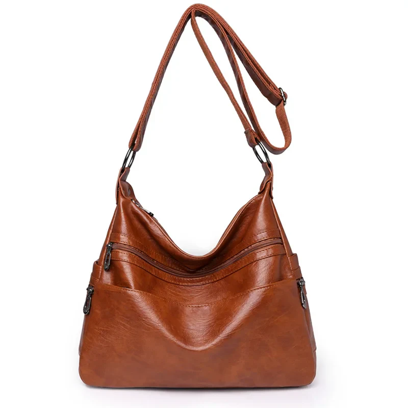 Sac Besace Femme Cuir Souple - Alexa – Image 9