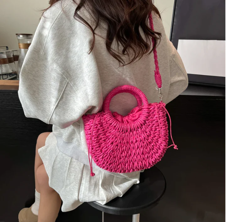 Sac Osier Bandouliere - Sana – Image 2