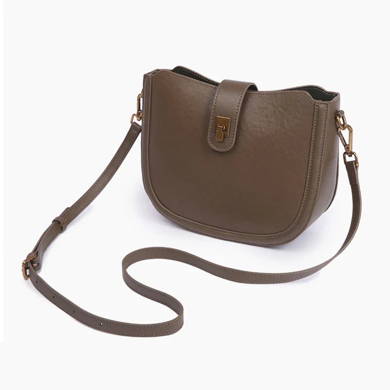 Sac Porté Épaule Cuir Souple - Tarzal – Image 5