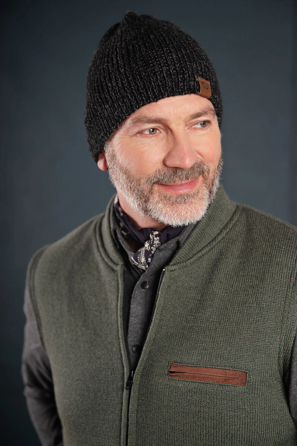 Gilet en pure laine vierge unisexe <b>El Nino</b> – Image 6