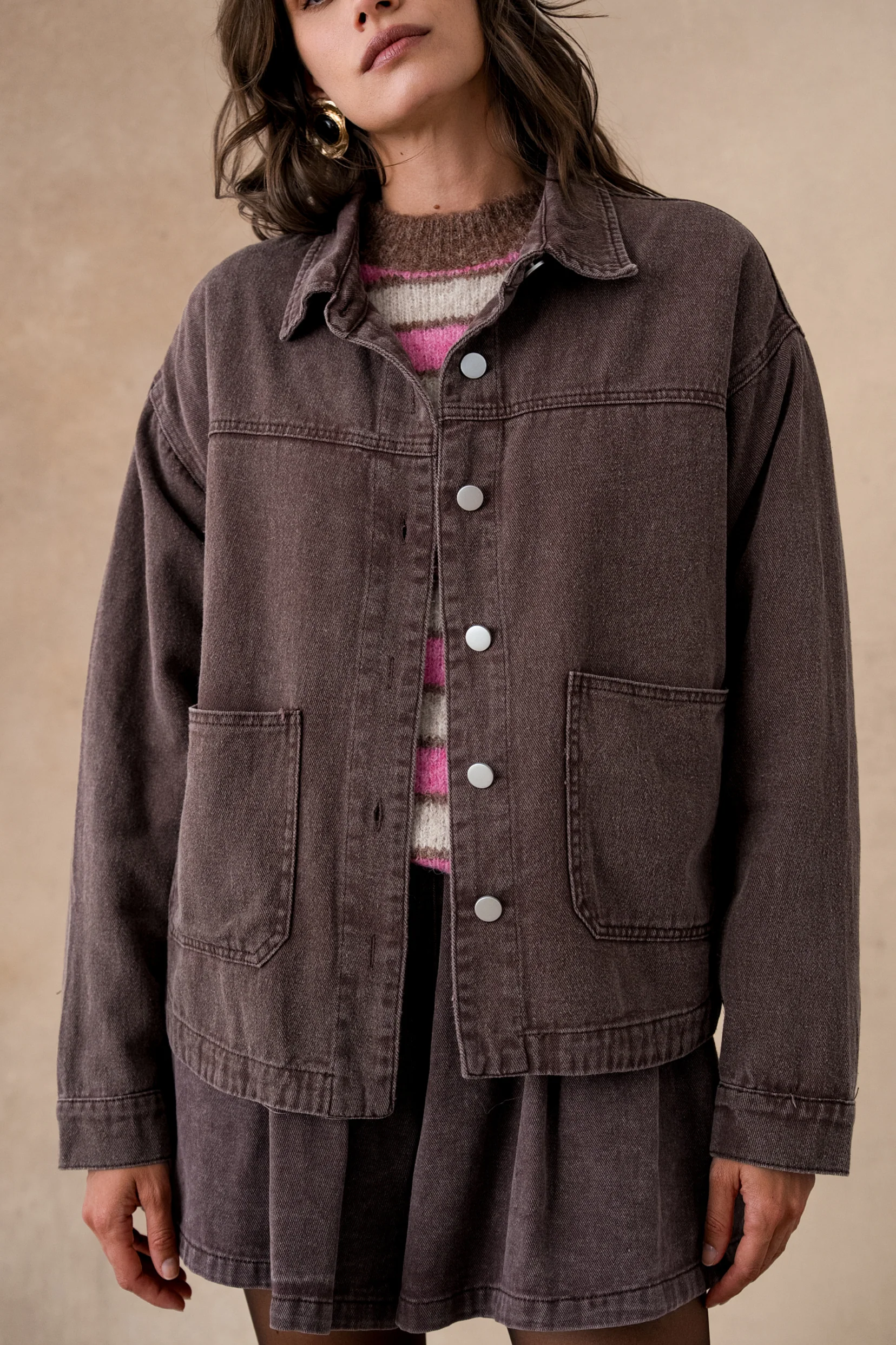 Veste Lia - Choco – Image 3