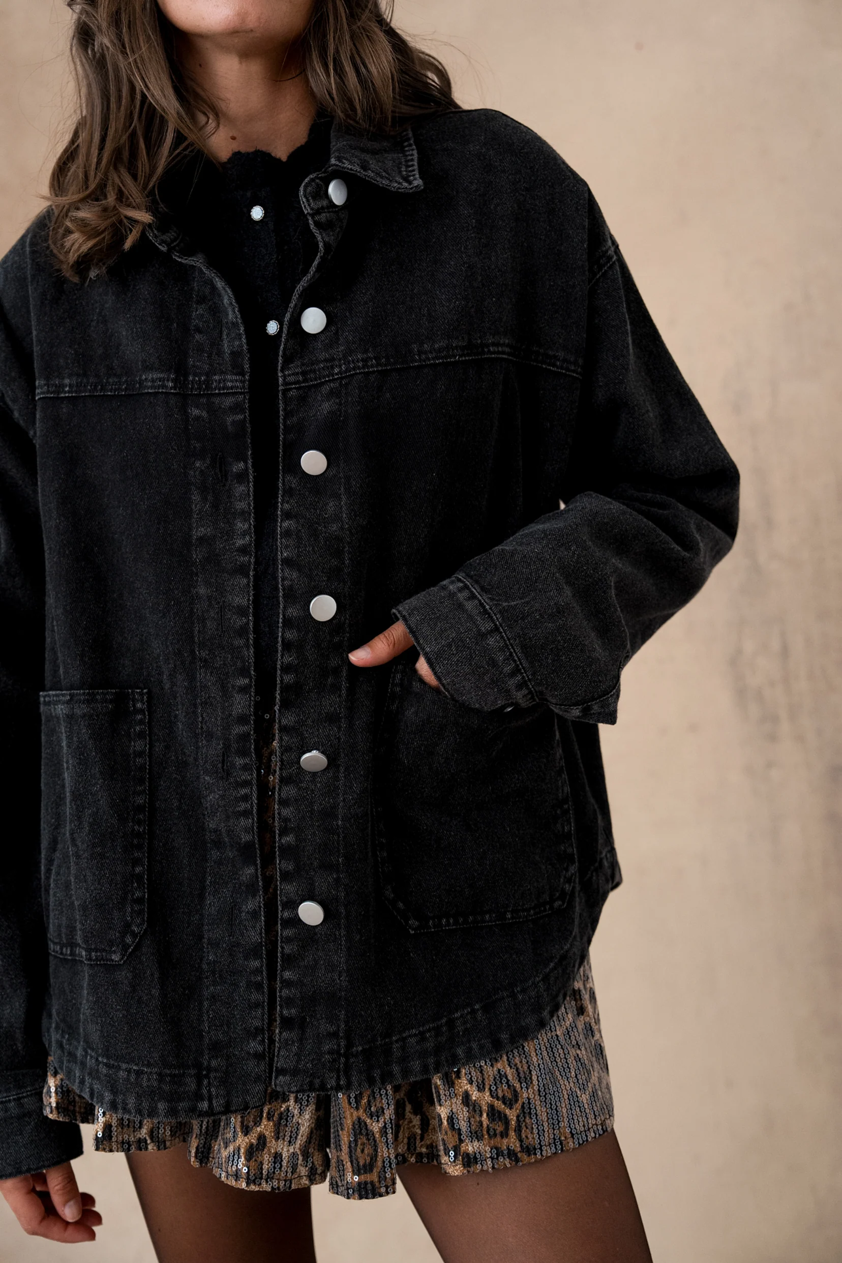 Veste Lia - noir – Image 2